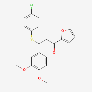 molecular formula C21H19ClO4S B7728956 MFCD02165313 