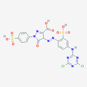molecular formula C19H12Cl2N8O9S2 B077290 Reactive Orange 14 CAS No. 12225-86-4