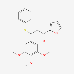 molecular formula C22H22O5S B7729010 MFCD02165335 