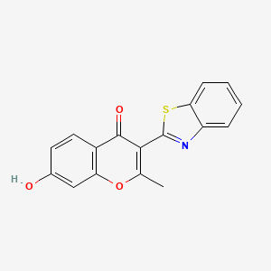 molecular formula C17H11NO3S B7729131 MFCD00711417 