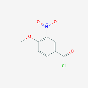 molecular formula C8H6ClNO4 B077292 4-甲氧基-3-硝基苯甲酰氯 CAS No. 10397-28-1