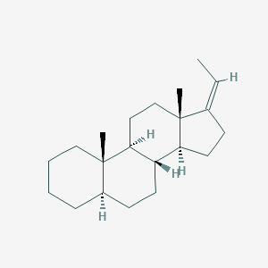 molecular formula C21H34 B077293 (Z)-5alpha-Pregn-17(20)-ene CAS No. 14964-36-4