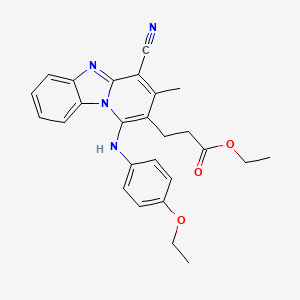 molecular formula C26H26N4O3 B7729388 MFCD02366823 