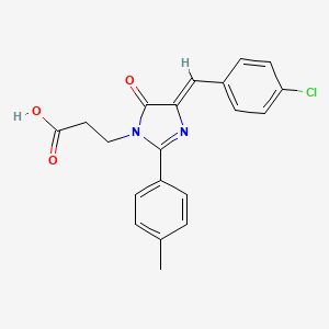 molecular formula C20H17ClN2O3 B7729665 MFCD03651094 