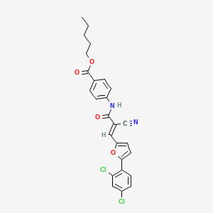 molecular formula C26H22Cl2N2O4 B7729906 MFCD02364495 