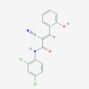 molecular formula C16H10Cl2N2O2 B7729934 MFCD02353870 
