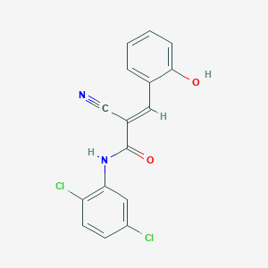 molecular formula C16H10Cl2N2O2 B7729942 MFCD02353871 