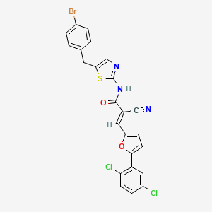 molecular formula C24H14BrCl2N3O2S B7730013 MFCD02349758 