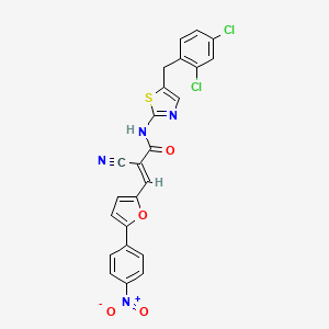 molecular formula C24H14Cl2N4O4S B7730033 MFCD02349677 