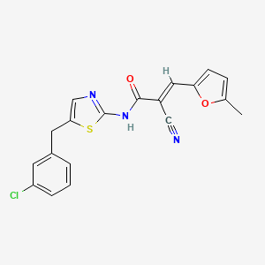 molecular formula C19H14ClN3O2S B7730045 MFCD02349587 