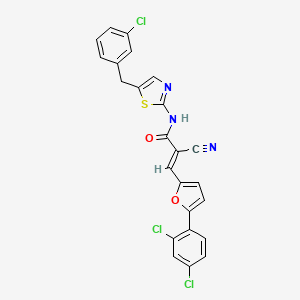 molecular formula C24H14Cl3N3O2S B7730052 MFCD02349596 