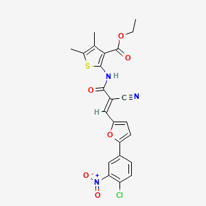 molecular formula C23H18ClN3O6S B7730060 MFCD02371069 