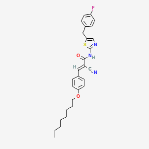 molecular formula C28H30FN3O2S B7730118 MFCD02333525 