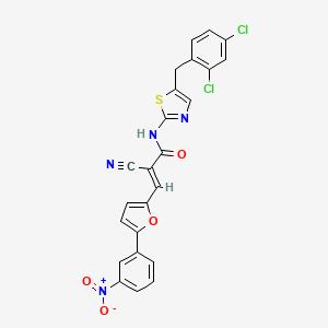 molecular formula C24H14Cl2N4O4S B7730127 MFCD02349676 