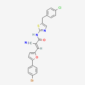 molecular formula C24H15BrClN3O2S B7730130 MFCD00791800 
