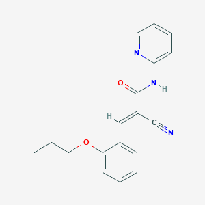 molecular formula C18H17N3O2 B7730133 MFCD03132461 
