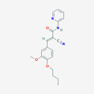 molecular formula C20H21N3O3 B7730134 MFCD03132467 