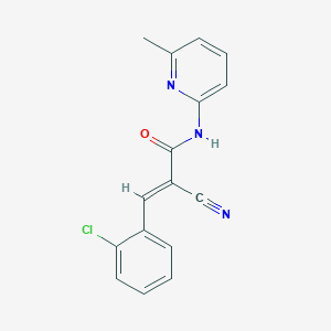 molecular formula C16H12ClN3O B7730142 MFCD03132471 