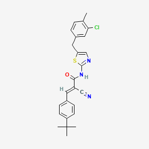 molecular formula C25H24ClN3OS B7730187 MFCD02979590 