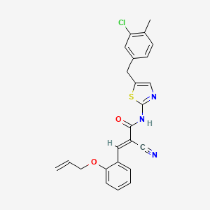 molecular formula C24H20ClN3O2S B7730195 MFCD02979597 