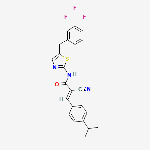molecular formula C24H20F3N3OS B7730259 MFCD02979523 