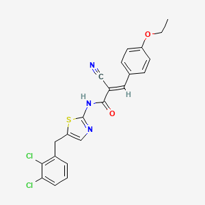molecular formula C22H17Cl2N3O2S B7730307 MFCD02979327 