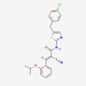 molecular formula C23H20ClN3O2S B7730366 MFCD02979247 
