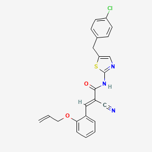 molecular formula C23H18ClN3O2S B7730381 MFCD02979246 