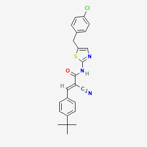 molecular formula C24H22ClN3OS B7730392 MFCD02979240 