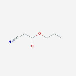 molecular formula C6H9NO2 B077304 Propyl cyanoacetate CAS No. 14447-15-5