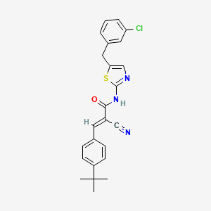 molecular formula C24H22ClN3OS B7730461 MFCD02979214 