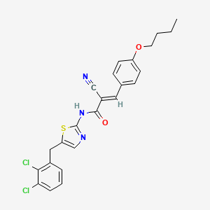 molecular formula C24H21Cl2N3O2S B7730540 MFCD02979328 