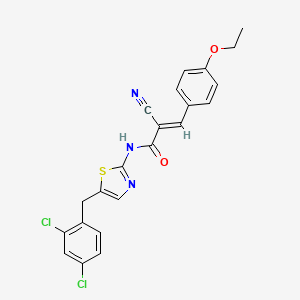 molecular formula C22H17Cl2N3O2S B7730579 MFCD02979354 