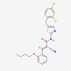 molecular formula C24H21Cl2N3O2S B7730588 MFCD02979353 
