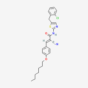 molecular formula C27H28ClN3O2S B7730720 MFCD02979201 