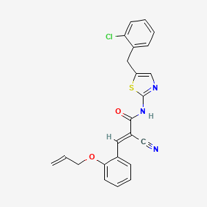 molecular formula C23H18ClN3O2S B7730727 MFCD02979195 
