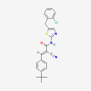 molecular formula C24H22ClN3OS B7730749 MFCD02979189 