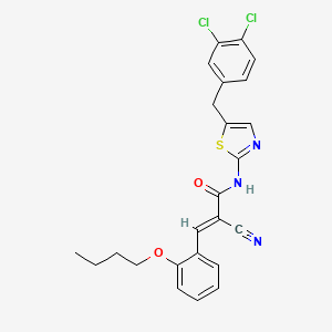 molecular formula C24H21Cl2N3O2S B7730781 MFCD02979404 