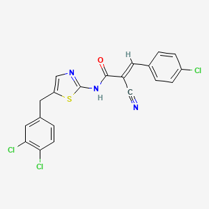 molecular formula C20H12Cl3N3OS B7730788 MFCD02979391 