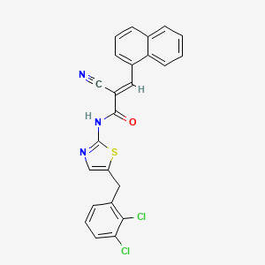 molecular formula C24H15Cl2N3OS B7730814 MFCD02979342 