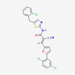 molecular formula C24H14Cl3N3O2S B7730837 MFCD02349570 