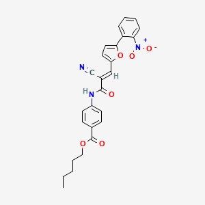 molecular formula C26H23N3O6 B7730849 MFCD02364493 