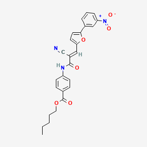 molecular formula C26H23N3O6 B7730862 MFCD02364492 