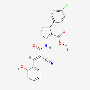 molecular formula C23H17ClN2O4S B7730871 MFCD01960247 