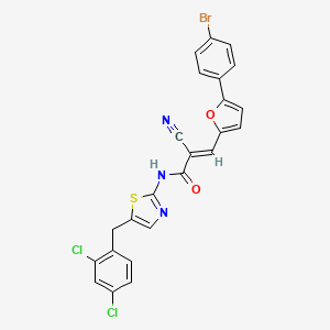molecular formula C24H14BrCl2N3O2S B7730901 MFCD02349672 