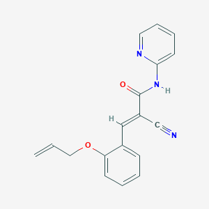 molecular formula C18H15N3O2 B7730914 MFCD03132462 