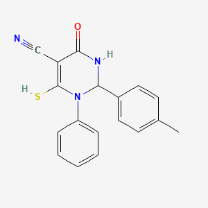 molecular formula C18H15N3OS B7730922 MFCD03620583 