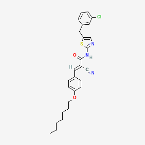 molecular formula C27H28ClN3O2S B7730974 MFCD02979226 