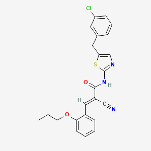 molecular formula C23H20ClN3O2S B7730984 MFCD02979219 