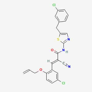 molecular formula C23H17Cl2N3O2S B7730994 MFCD02979230 